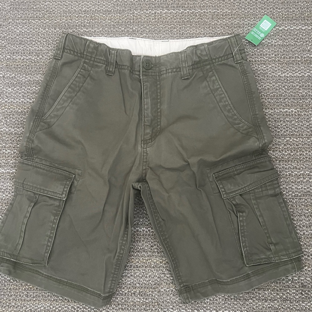 GAP Green Casual Cargo Shorts